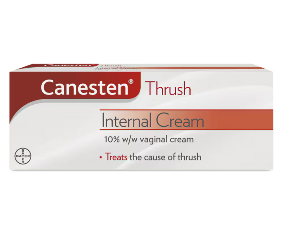 Canesten Thrush Internal Cream 10% Clotrimazole Single Dose Applicator - 5g