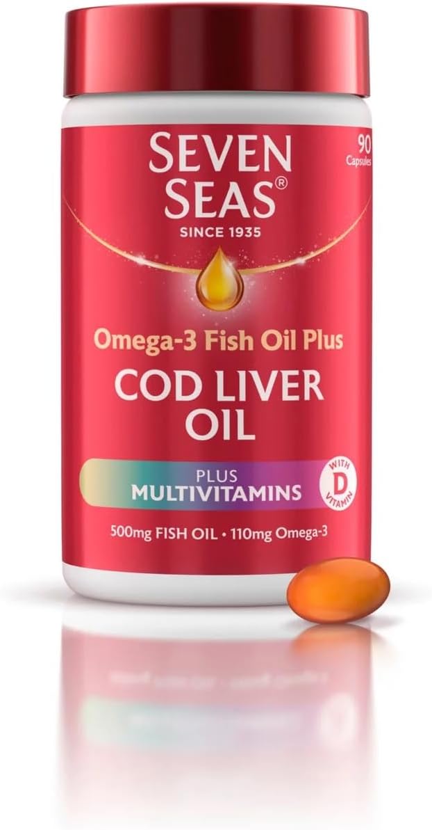 Seven Seas Cod Liver Oil + Multivitamins - 90 Capsules