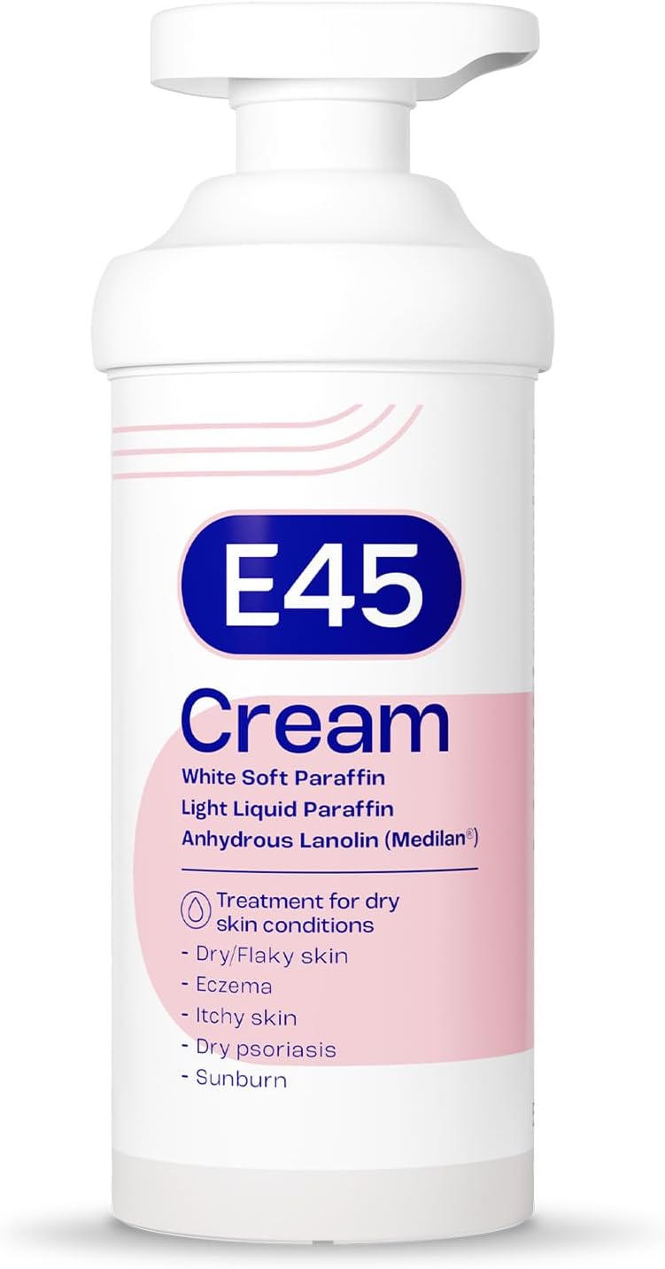 E45 Cream Pump - 500g