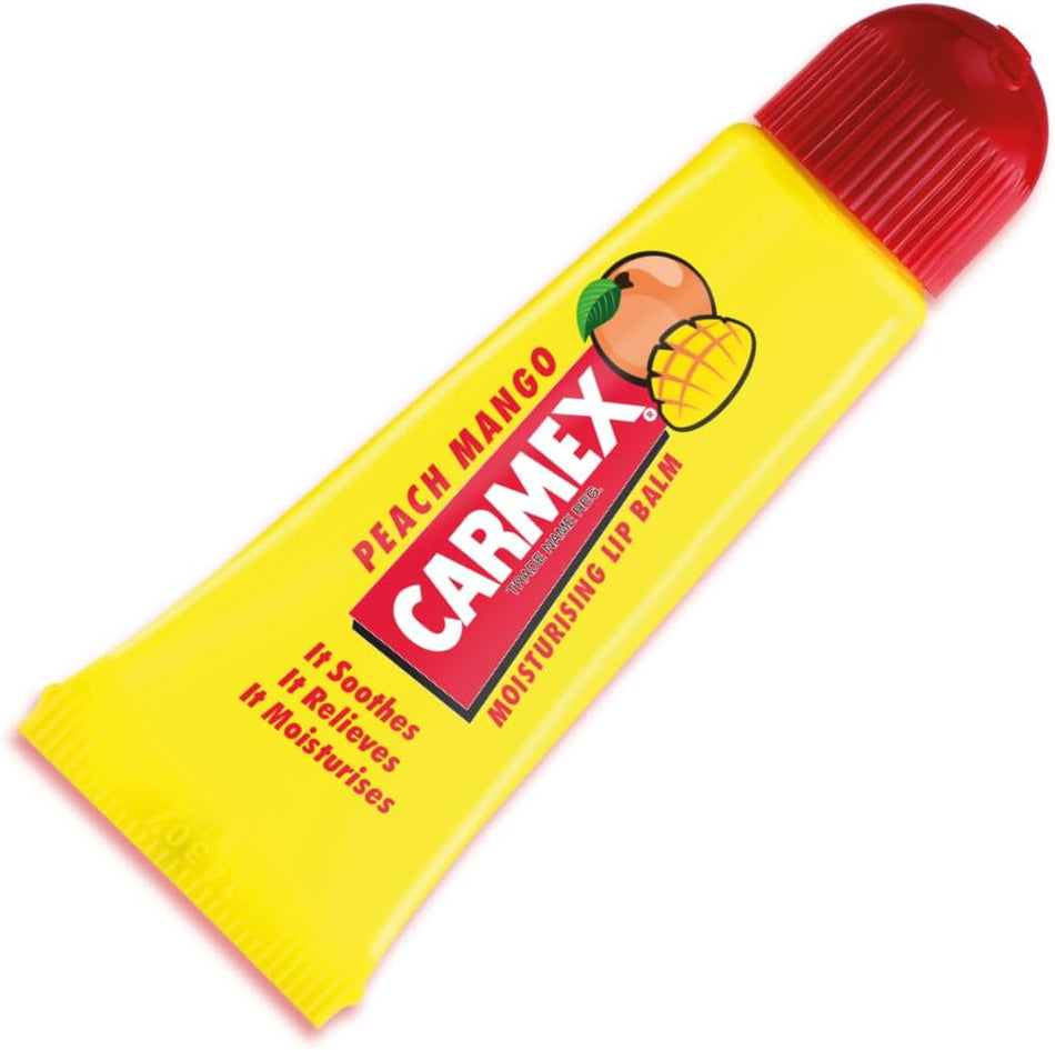 Carmex Peach Mango Lip Balm Tube - 10g