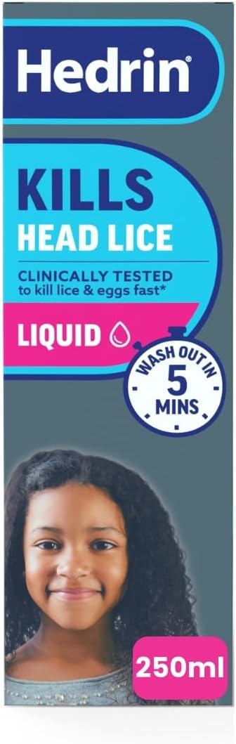 Hedrin Kills Lice Liquid - 250ml