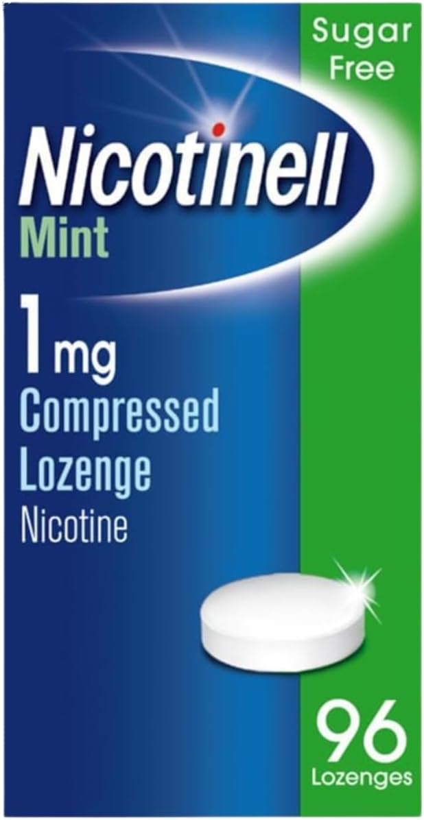 Nicotinell Mint Lozenge 1mg - 96 Lozenges