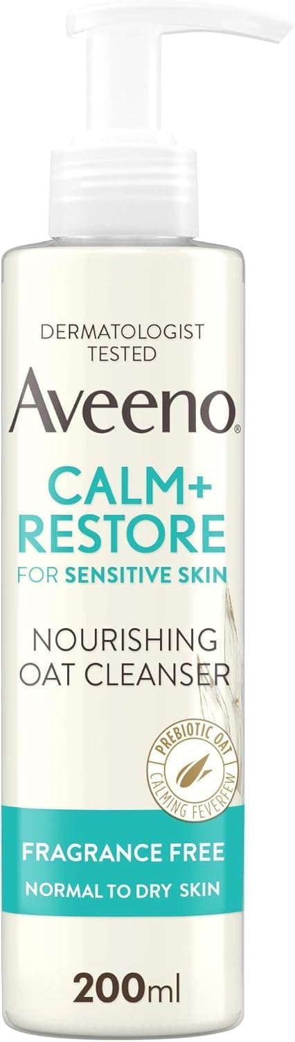 Aveeno Calm+Restore Nourishing Oat Cleanser - 200ml
