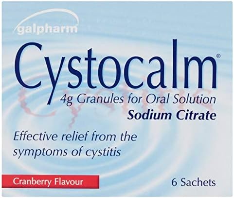 Cystocalm Cystitis Relief Sachets - 6 Sachets