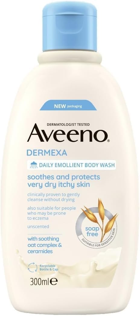 Aveeno Dermexa Daily Emollient Body Wash - 300ml