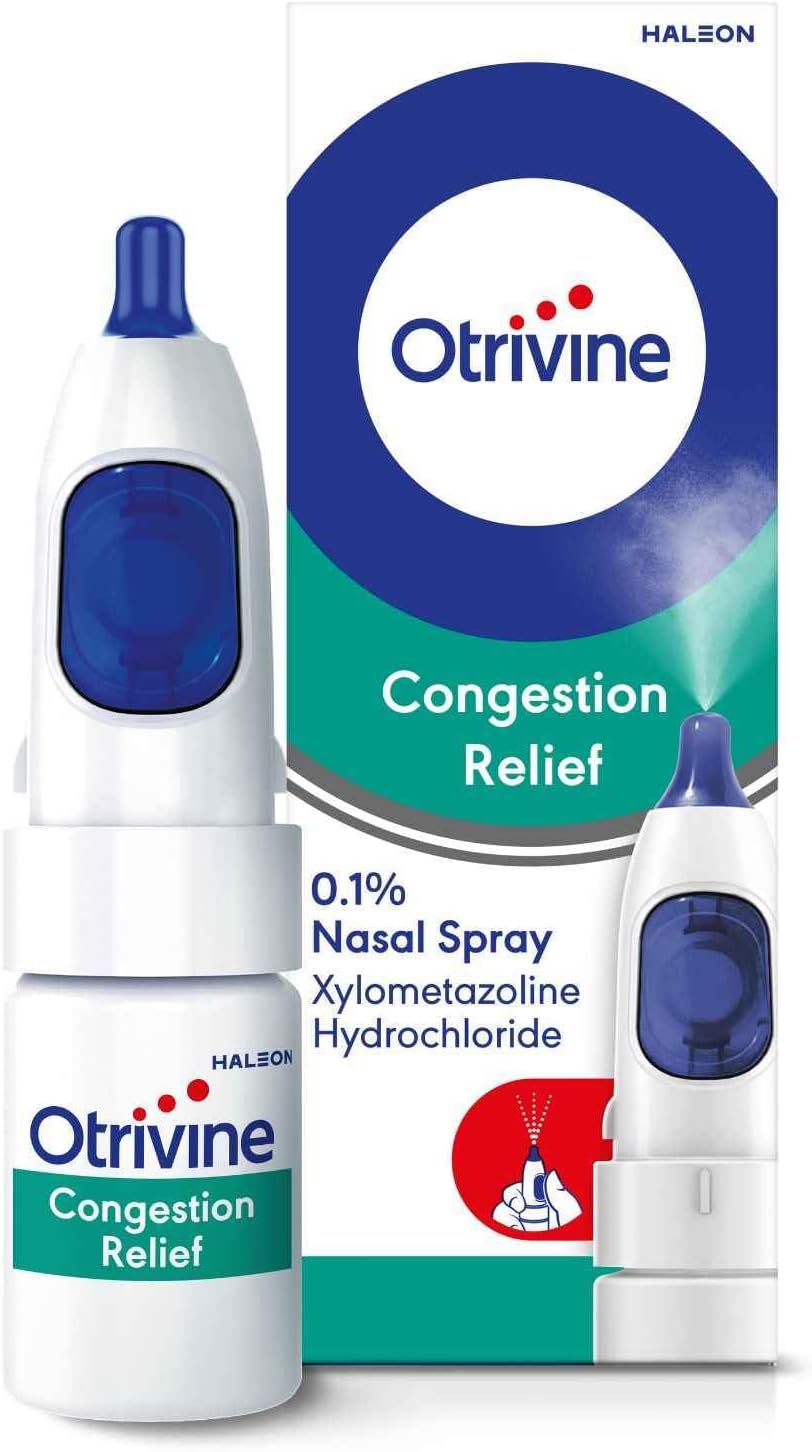 Otrivine Congestion Relief 0.1% Nasal Spray - 10ml