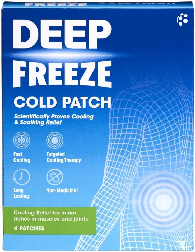 Deep Freeze Cold Patches - 4 Patches