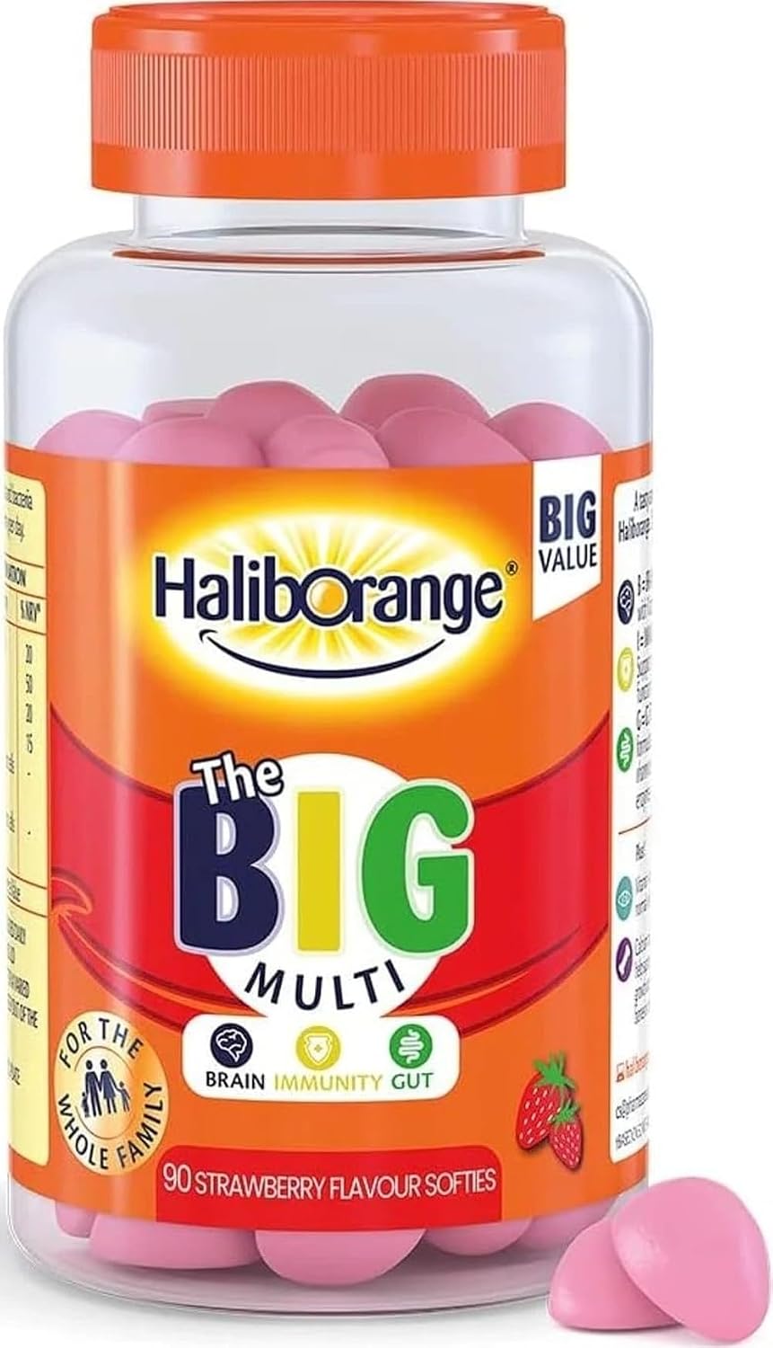 Haliborange The Big Multi Strawberry - 90 Gummies