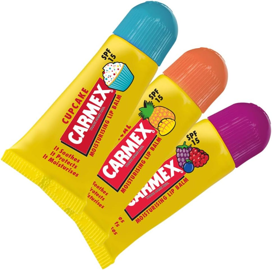 Carmex Assorted Mini Tube - 3 x 5g