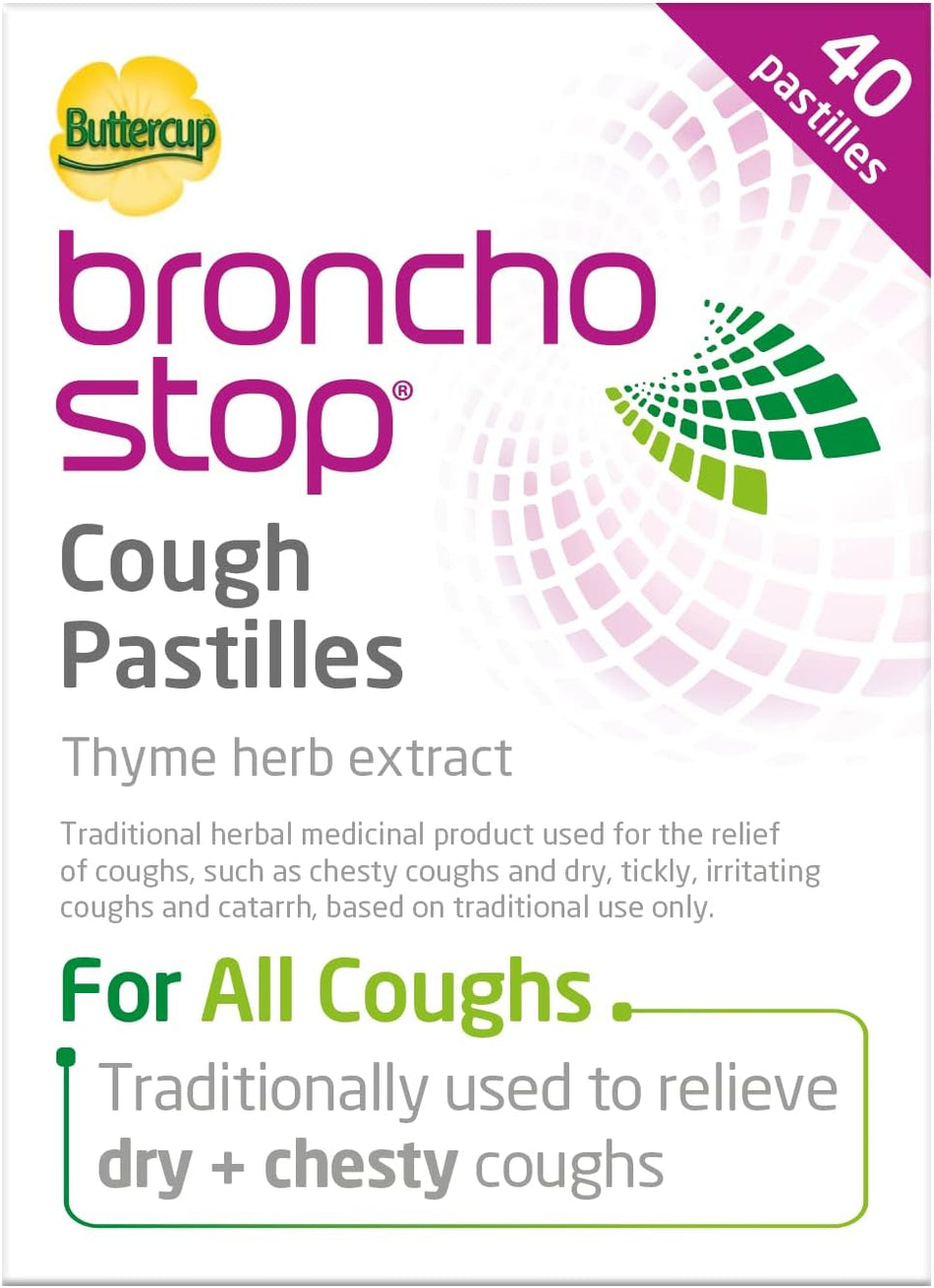 Bronchostop Cough Pastilles - 40 Pastilles