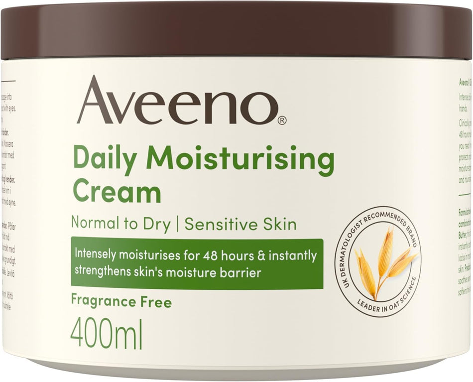 Aveeno Daily Moisturising Cream - 400ml