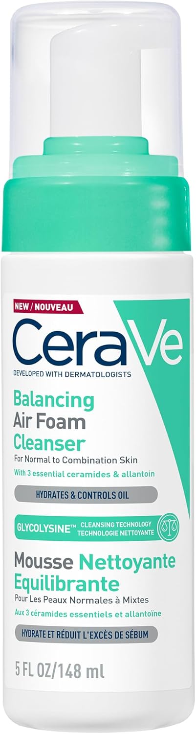 CeraVe Balancing Air Foam Cleanser Pump - 148ml