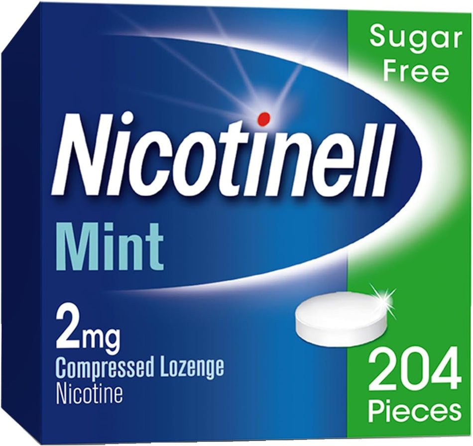 Nicotinell Lozenge Mint 2mg - 204 Lozenges