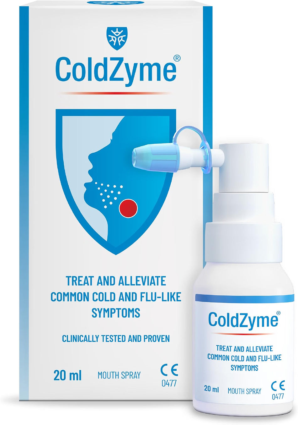 ColdZyme Mouth Spray for Cold & Flu Symptoms - 20ml