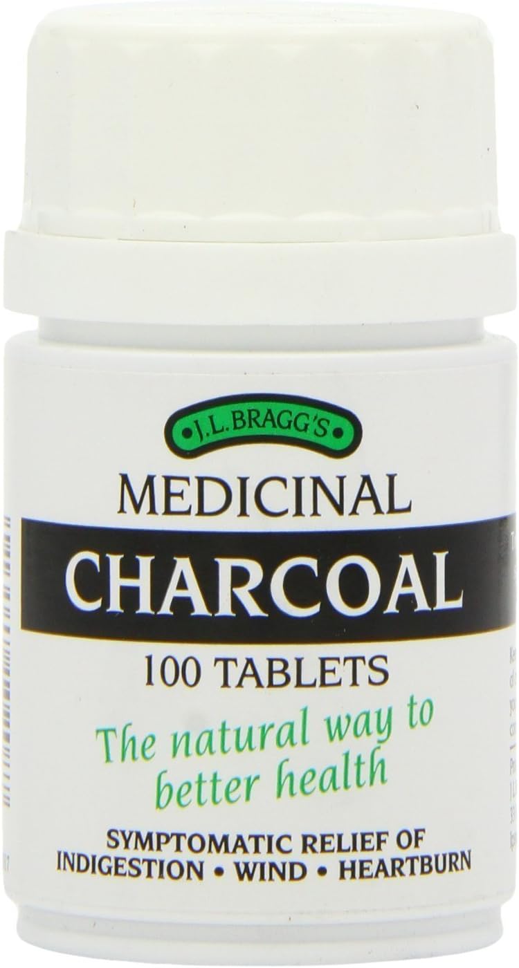 Bragg's Medicinal Charcoal Tablets - 100 Tablets