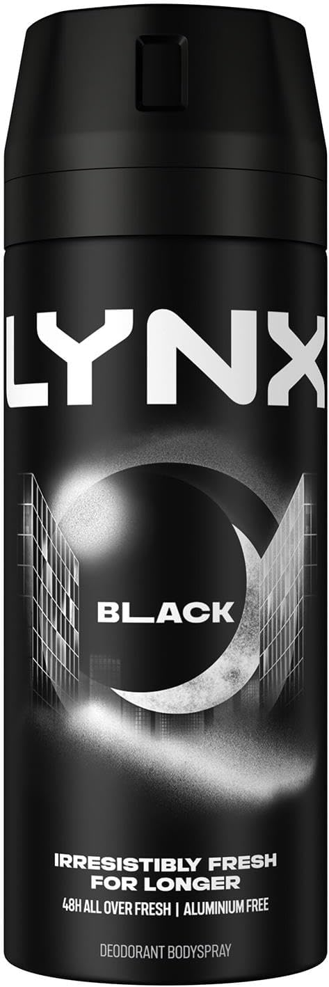 Lynx Black Deodorant Bodyspray - 150ml