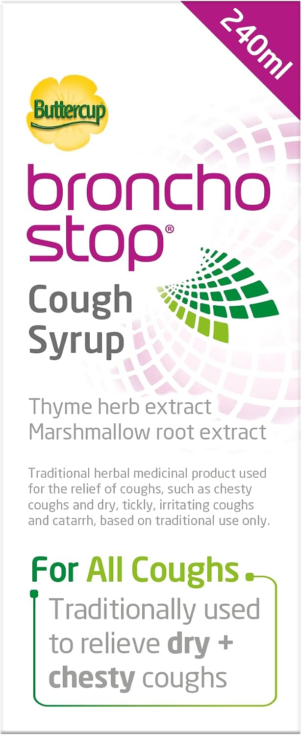Buttercup Bronchostop Cough Syrup - 240ml