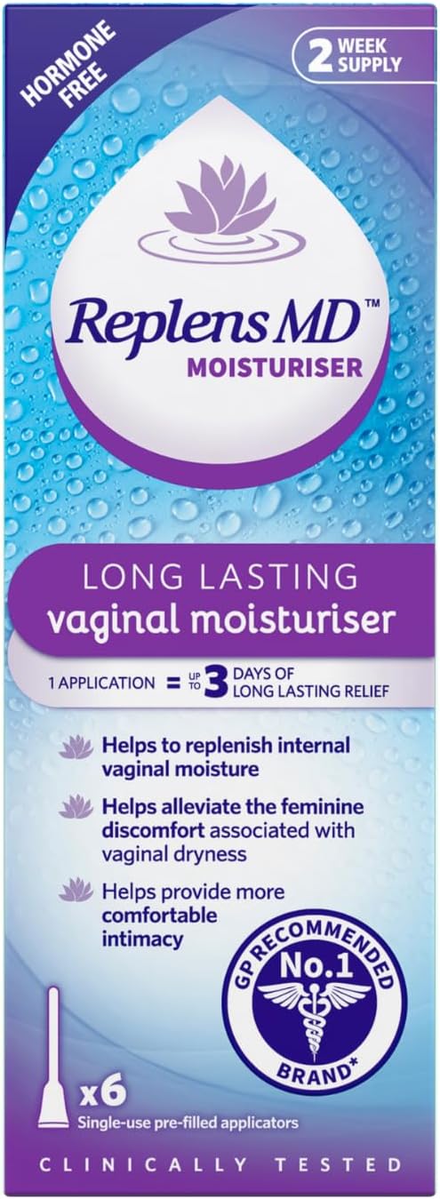 Replens MD Vaginal Moisturiser - 6 Pack