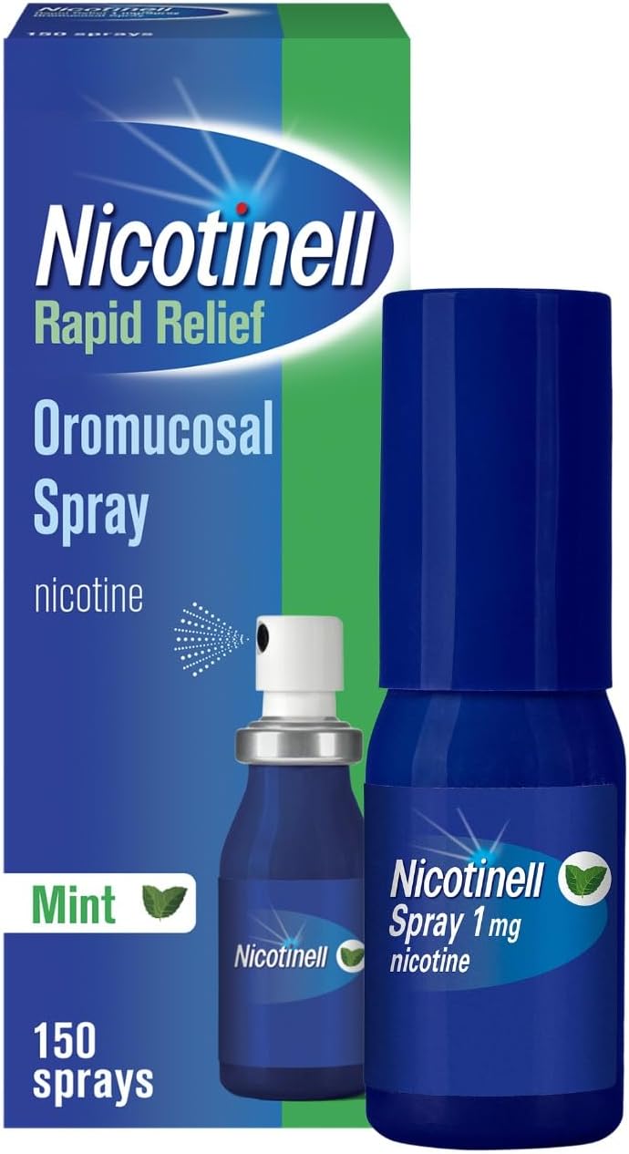 Nicotinell Rapid Relief Oral Spray Mint 1mg - 150 Sprays