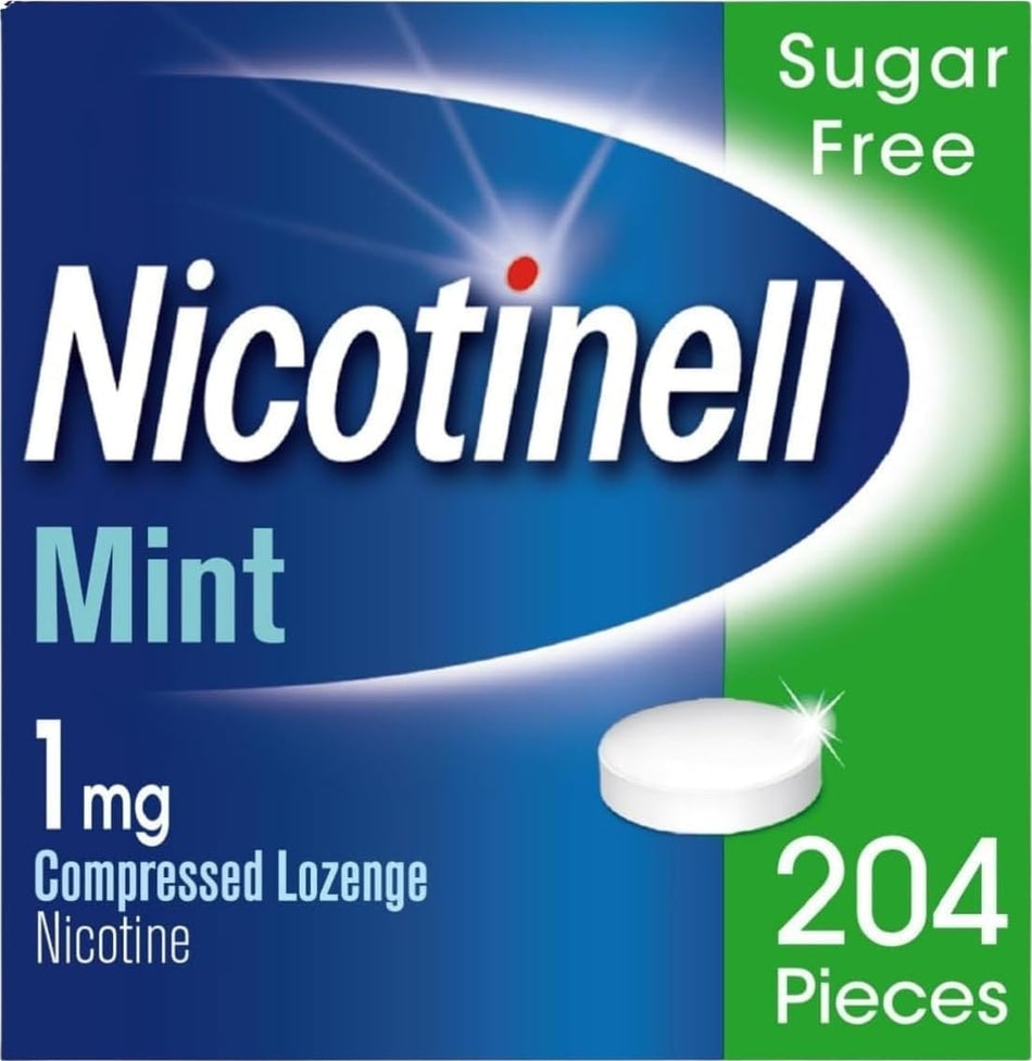 Nicotinell Lozenge Mint 1mg - 204 Lozenges