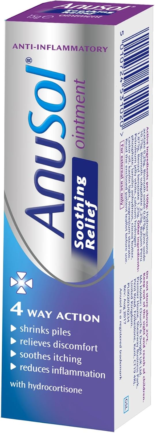 Anusol Soothing Relief Ointment - 15g