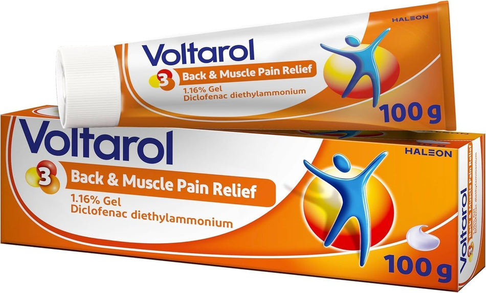 Voltarol Back & Muscle Pain Relief 1.16% Gel - 100g