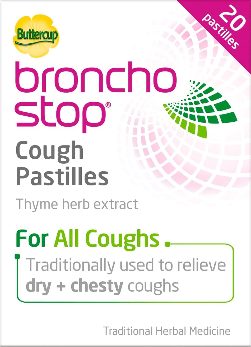 Buttercup Bronchostop Cough Pastilles - 20 Pastilles