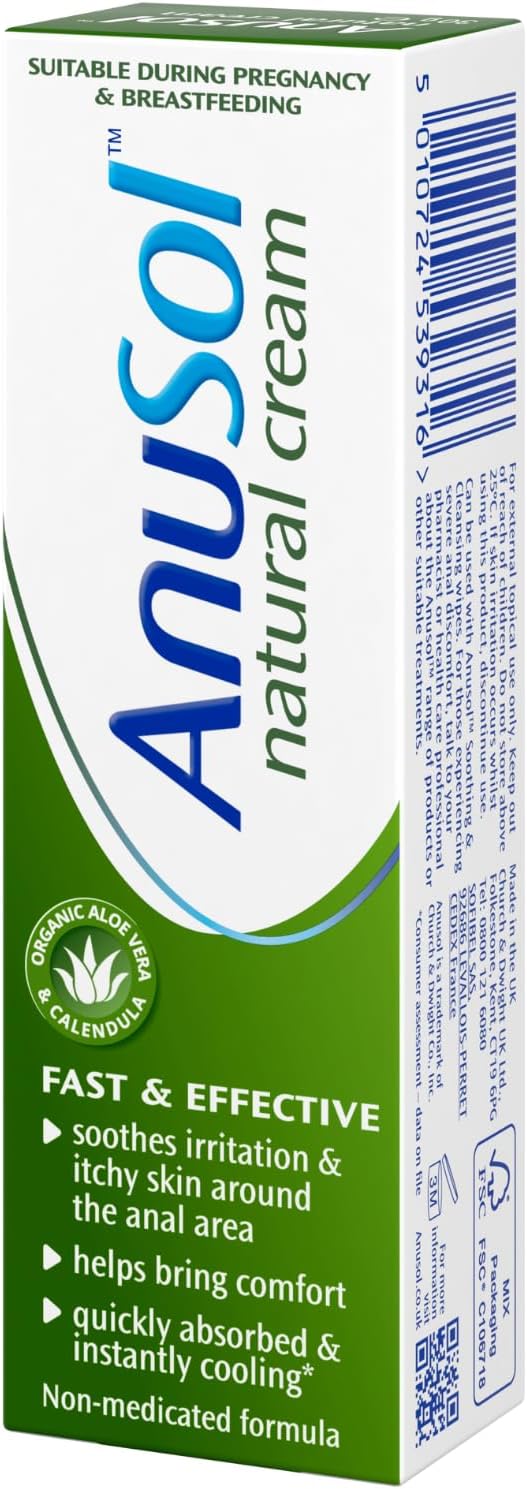 Anusol Natural Cream - 30g
