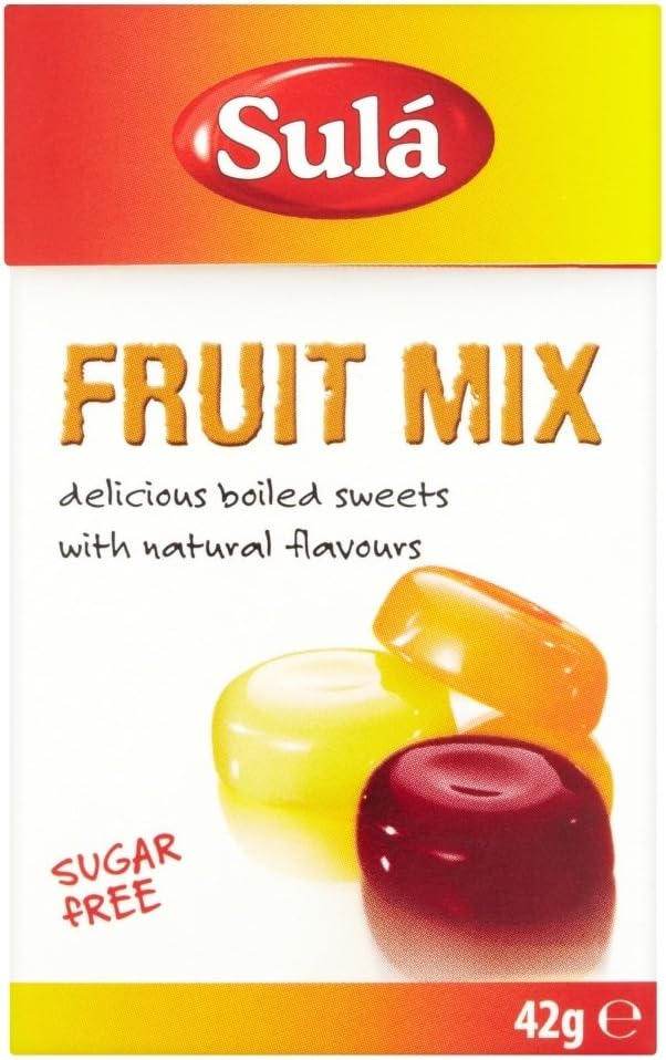 Sula Sugar Free Fruit Mix Sweets - 42g