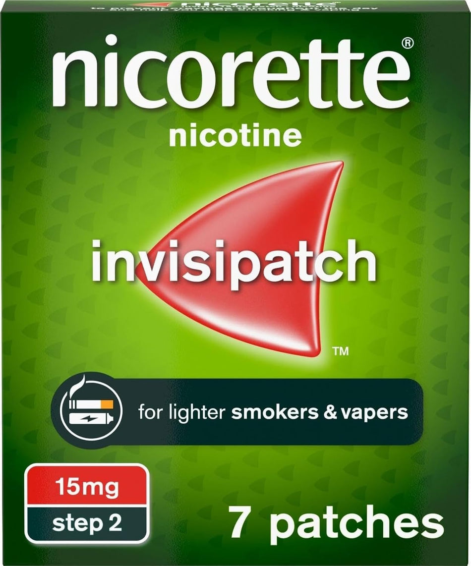 Nicorette Invisi Patch 15mg - 7 Patches