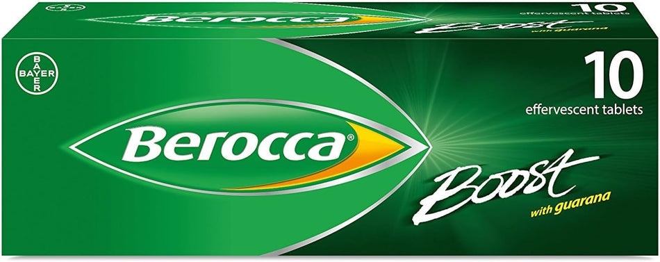 Berocca Boost with Guarana - 10 Effervescent Tablets