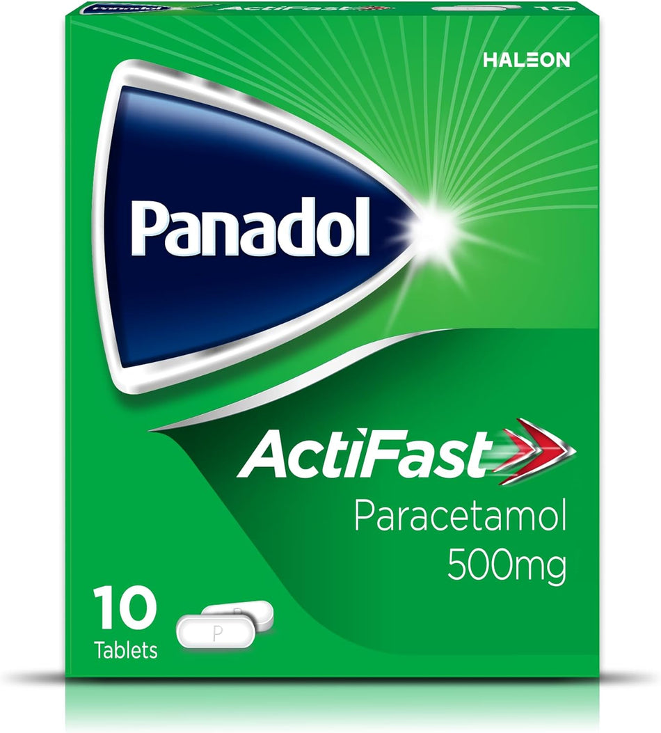 Panadol ActiFast 500mg - 10 Tablets