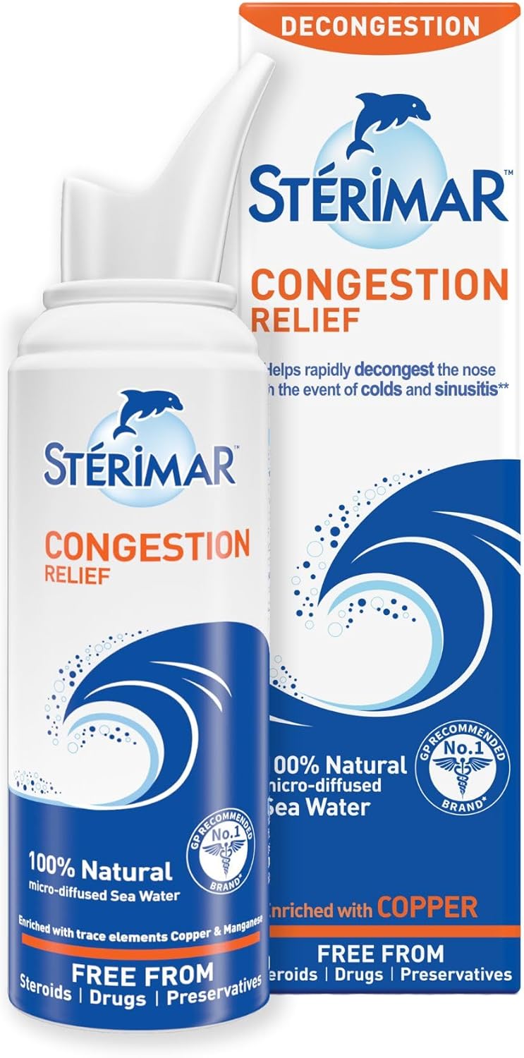 Sterimar Congestion Relief Nasal Spray - 100ml