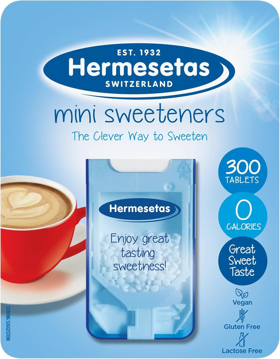 Hermesetas Mini Sweeteners - 300 Tablets