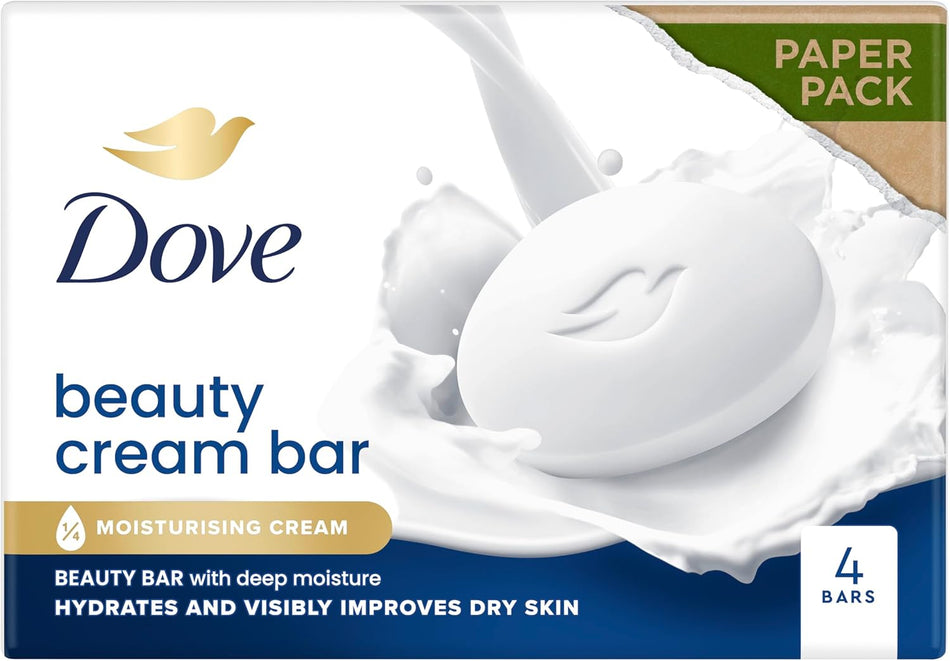 Dove Original Beauty Cream Bar - 4 x 90g