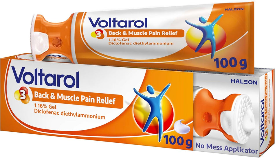 Voltarol Back and Muscle Relief No Mess - 100g