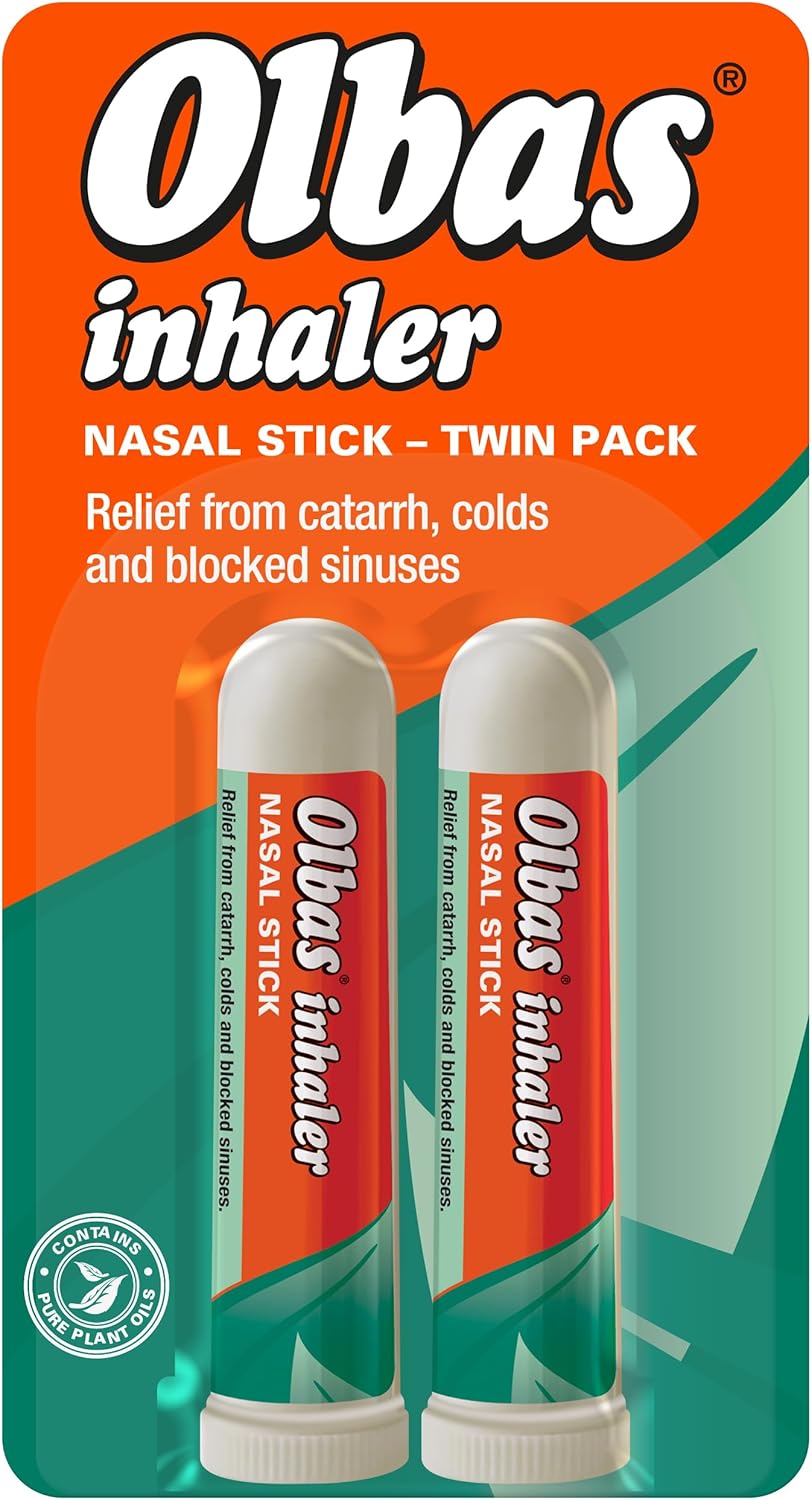 Olbas Inhaler Nasal Stick Twin Pack - 2 Pack