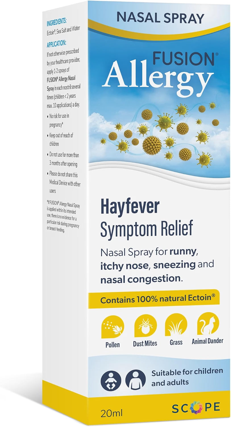 Fusion Allergy Nasal Spray Ectoin Hayfever Relief - 20ml