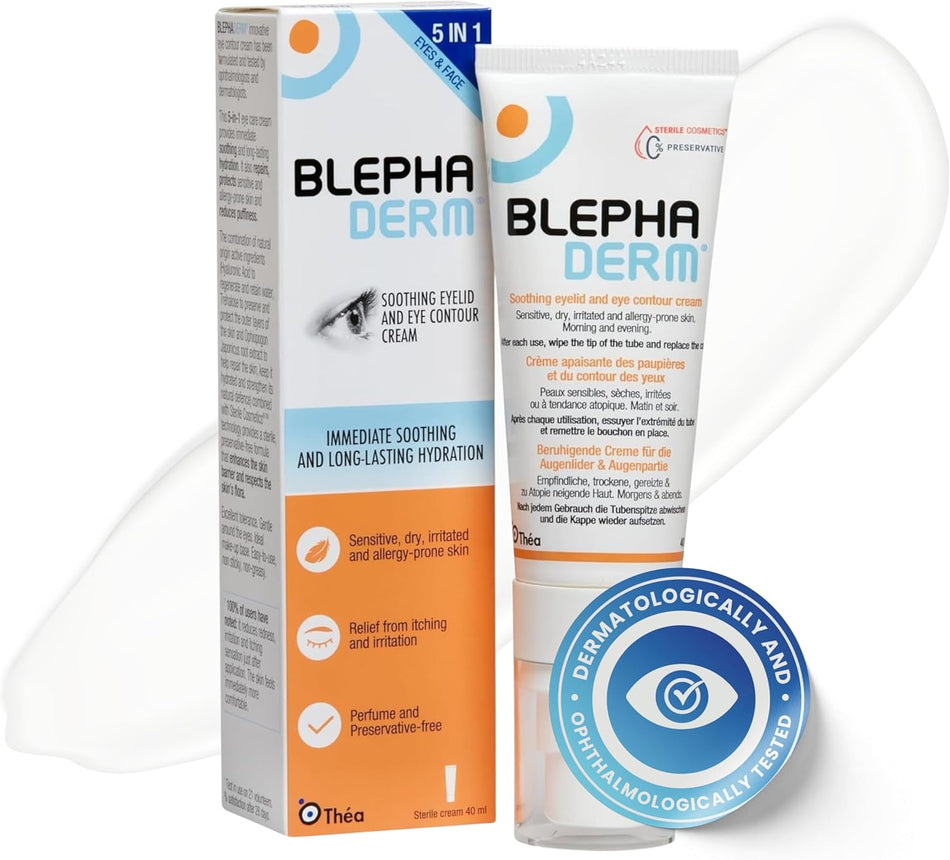 Blephaderm Soothing Eyelid & Eye Contour Cream - 40ml