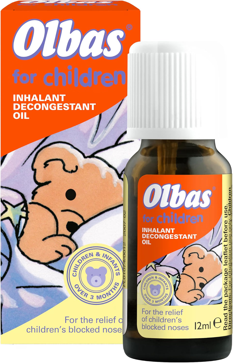 Olbas for Children Inhalant Decongestant Oil from 3 Months - 12ml