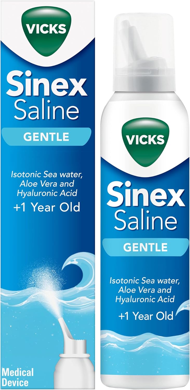 Vicks Sinex Saline Gentle Nasal Spray - 120ml