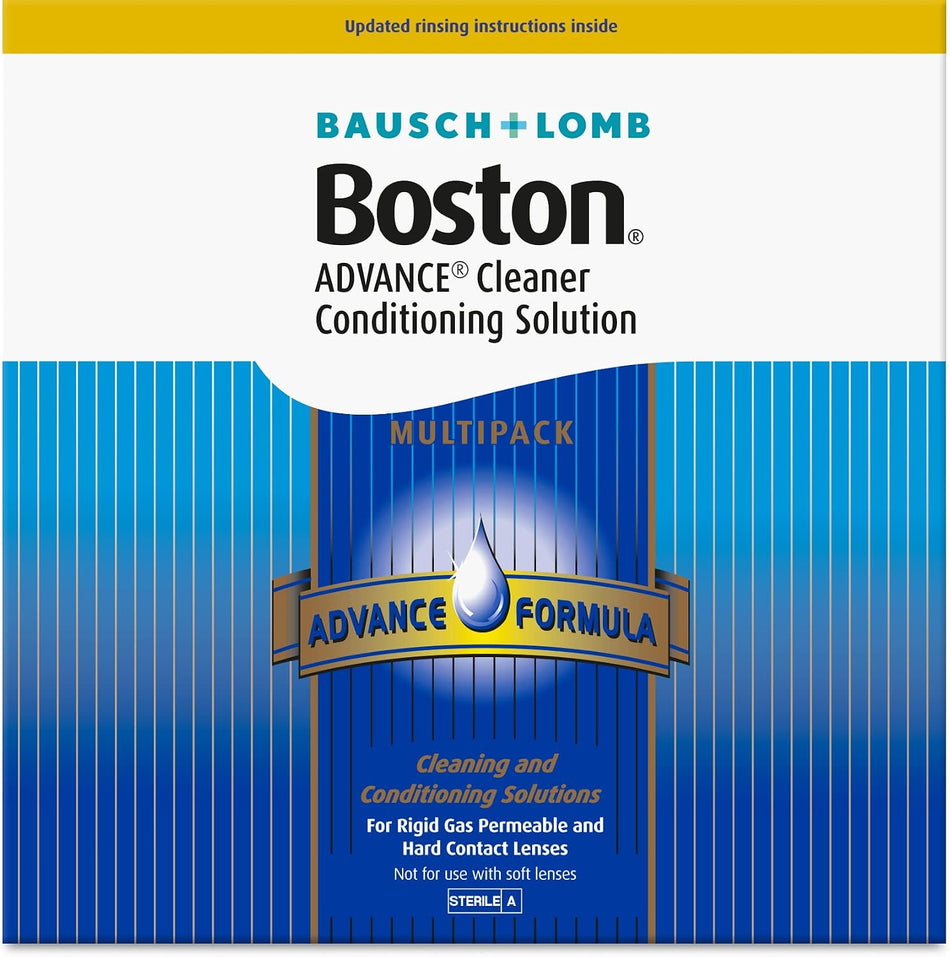 Bausch + Lomb Boston Advance Cleaner & Conditioning Solution Multipack - 3 Months