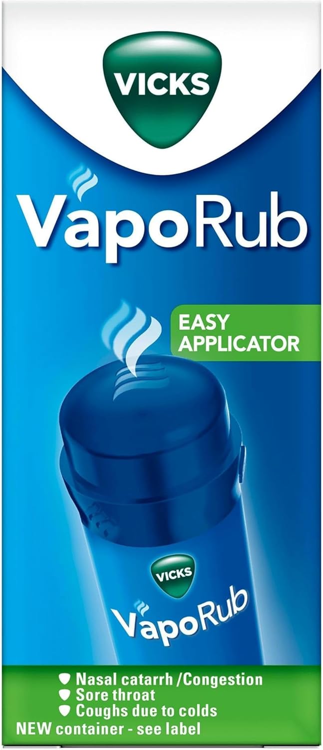 Vicks VapoRub Easy Applicator Cold Relief Ointment Stick - 35g