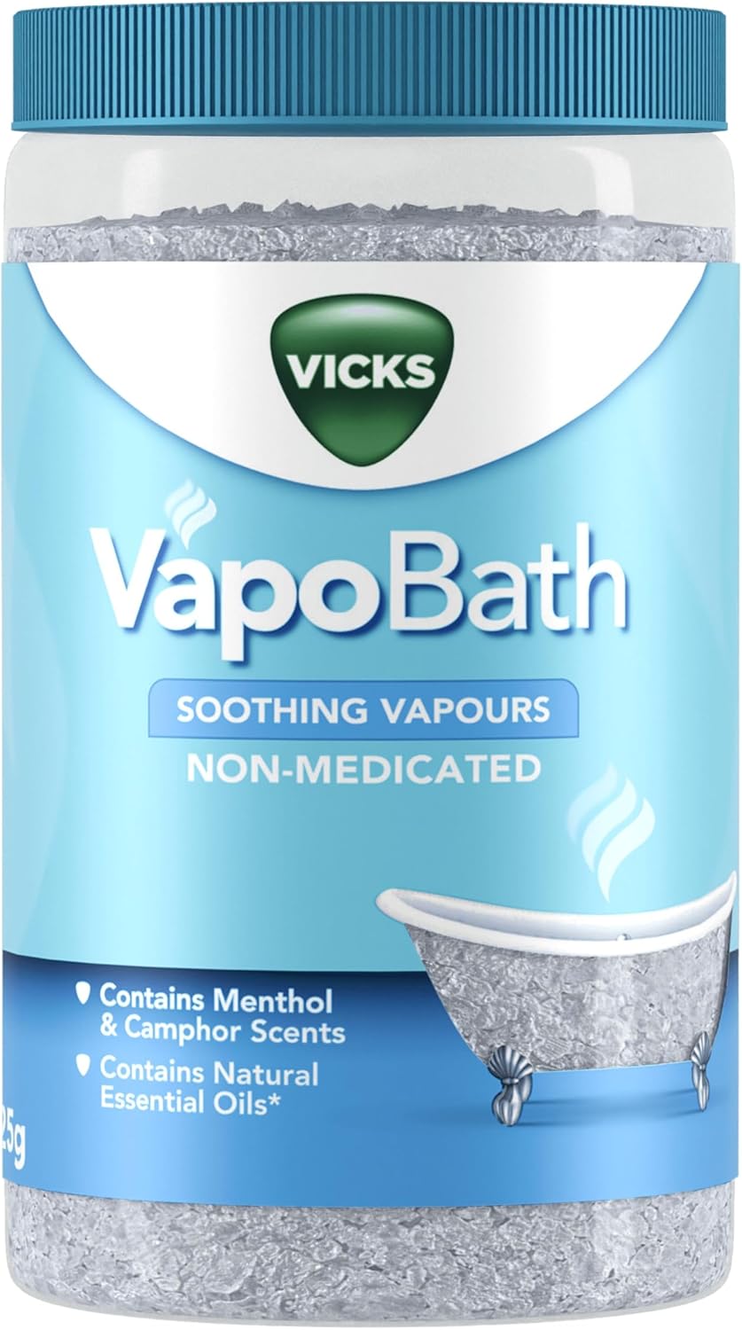 Vicks VapoBath Soothing Vapours Non-Medicated Bath Salts - 425g