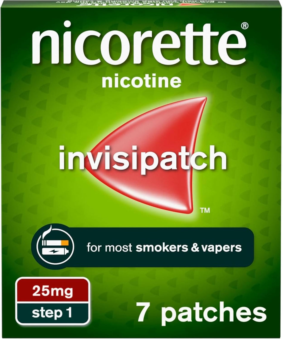 Nicorette Invisi Patch 25mg - 7 Patches