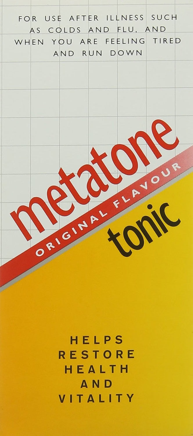 Metatone Tonic Original Flavour Vitamin B1 for Tiredness After Illness - 300ml