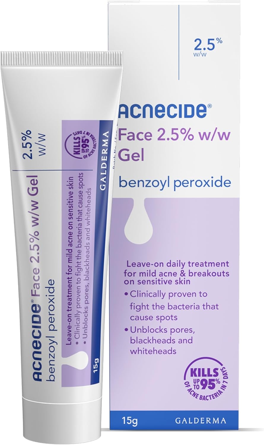 Acnecide Face 2.5% Gel - 15g