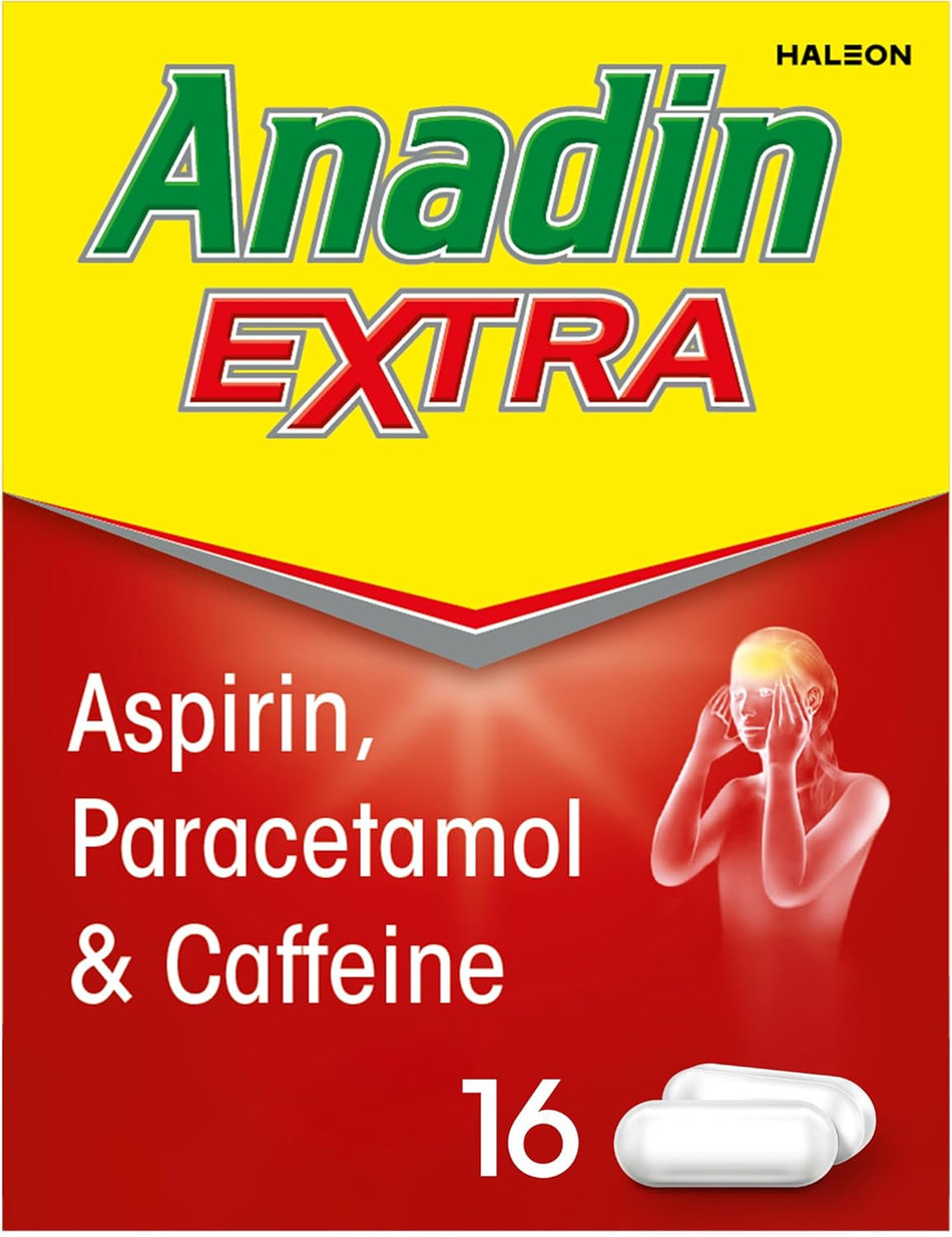 Anadin Extra Caplets - 16 Caplets