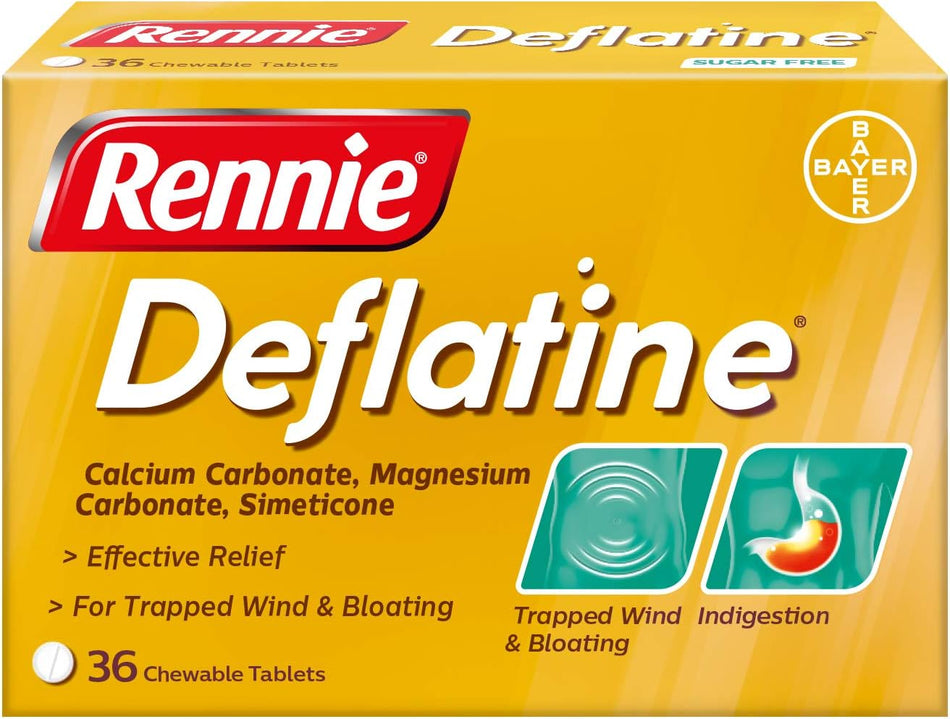 Rennie Deflatine - 36 Tablets