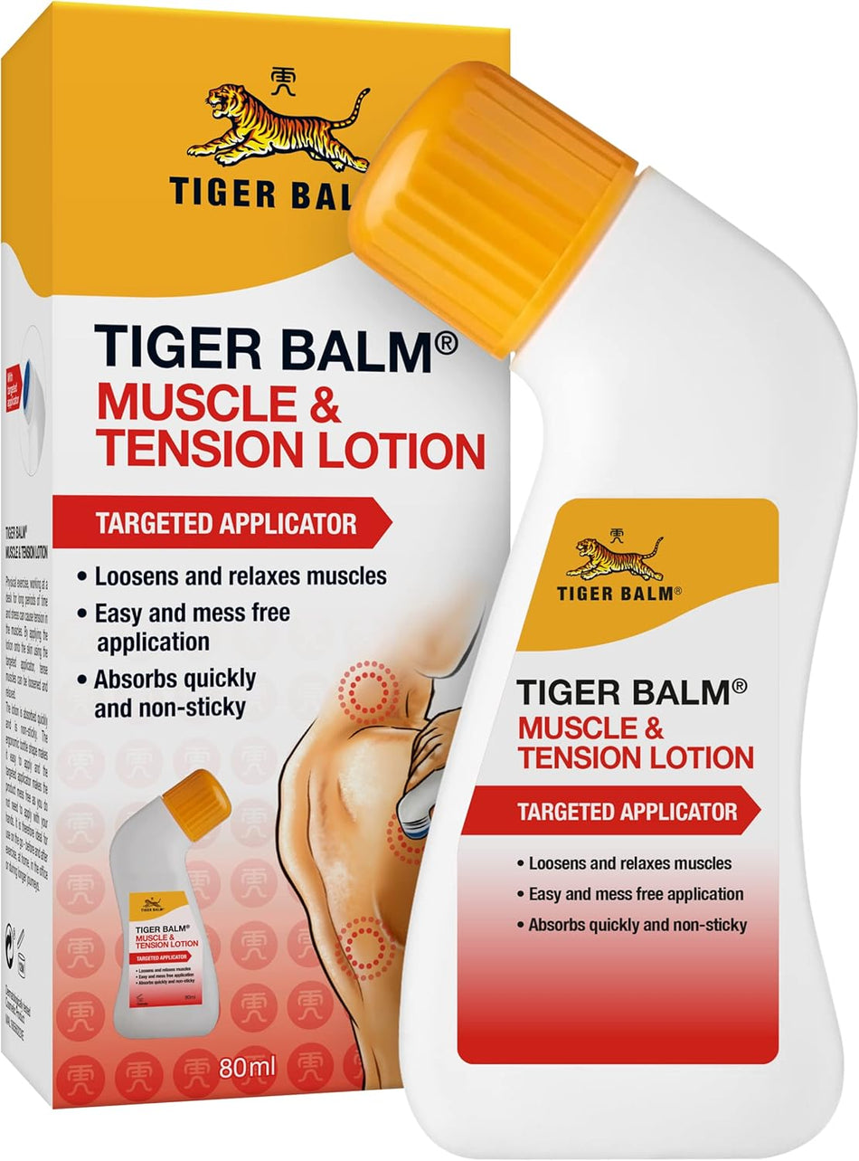 Tiger Balm Muscle & Tension Lotion - 80ml